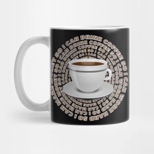 Coffee Loop Of Addiction Mug